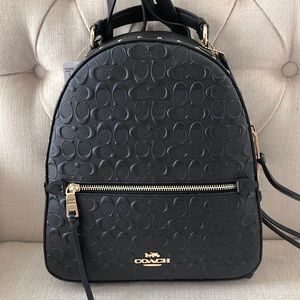 ❌SOLD- COACH Jordyn Backpack in Signature Embossed Leather. Style No. F77688